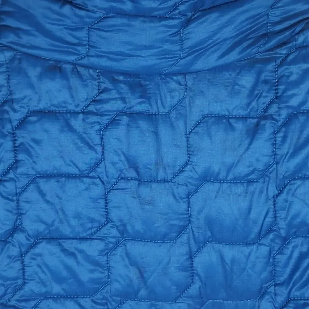 The North Face Men's ThermoBall Sz S Blue Lightweight Full Zip Puffer Jacket